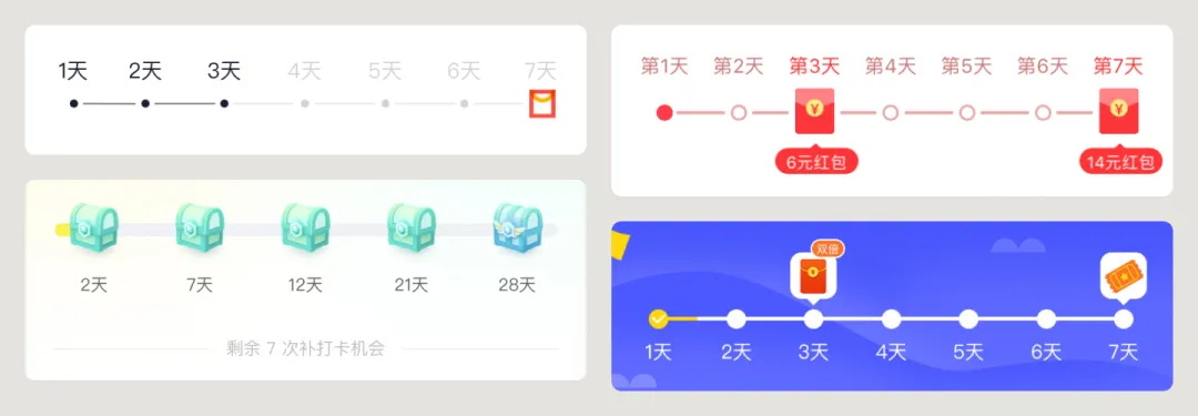 UI必學(xué)組件！簽到組件的設(shè)計方式詳解